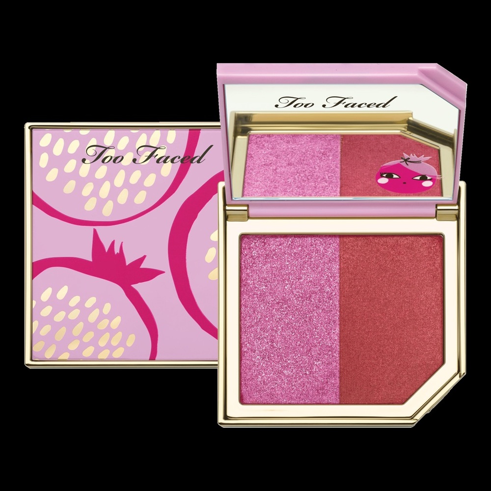 Too faced fruit cocktail blush duo in plumagranate
